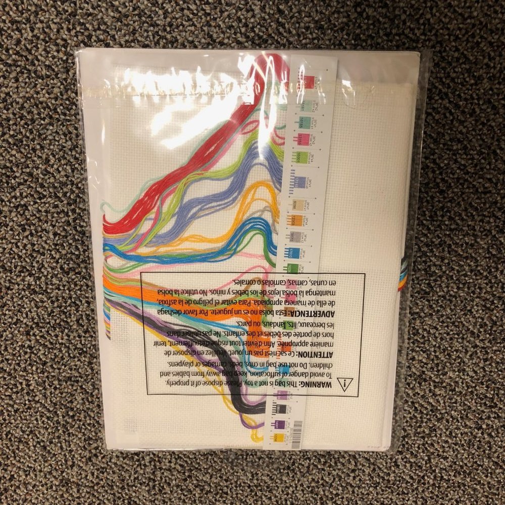 DIMENSIONS Alphabet Birth Record Counted Cross Stitch - Picture 2 of 2